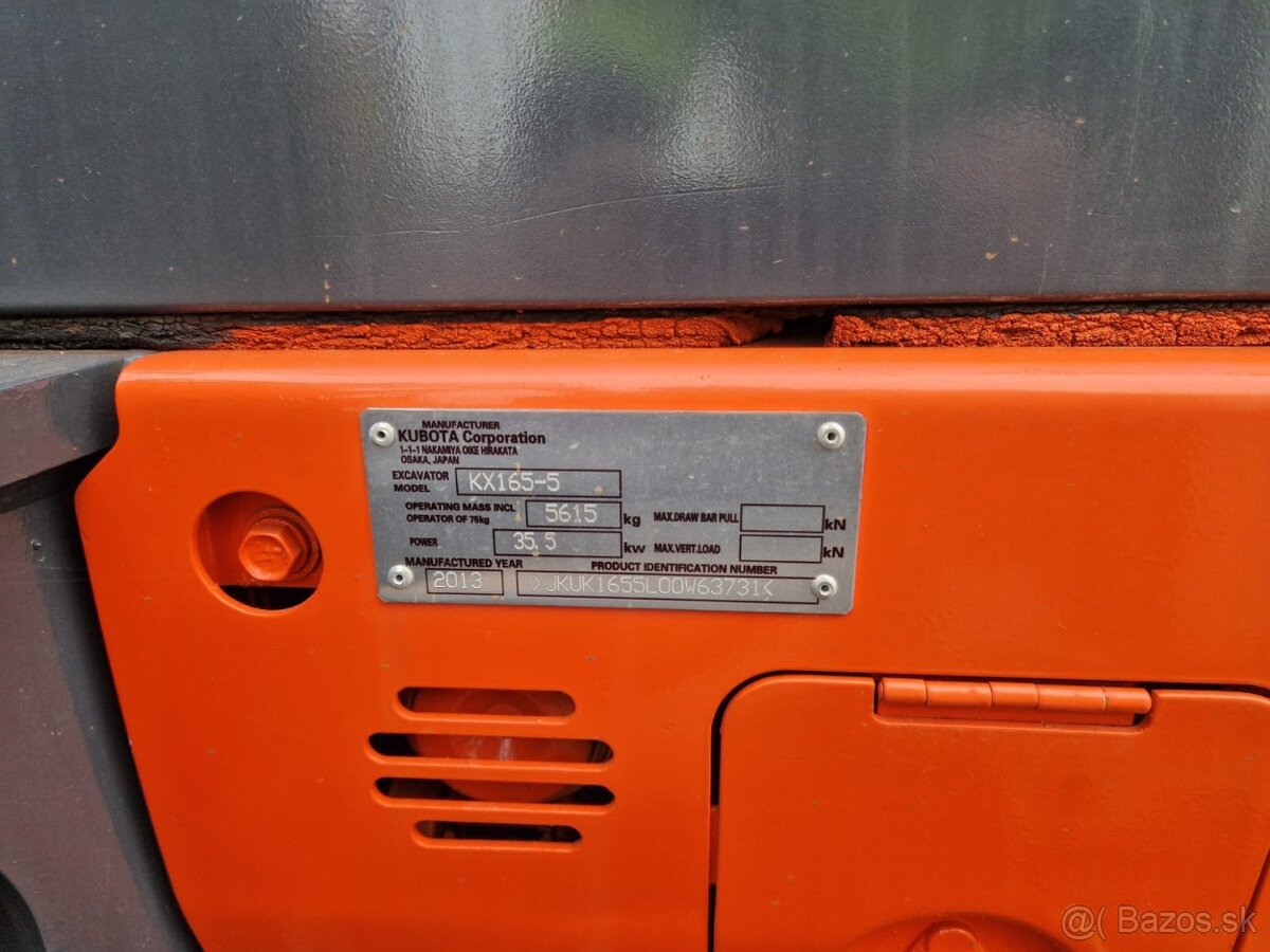 Minibager KUBOTA KX165-5 - 4