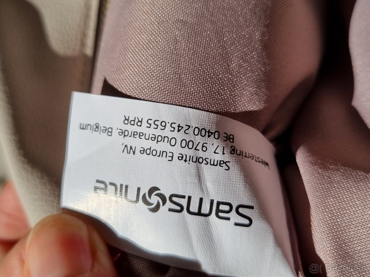 Bezova kabelka zn. Samsonite - 4