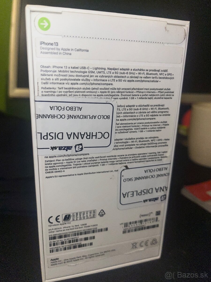 Krabica od iPhone 13 RED - 4