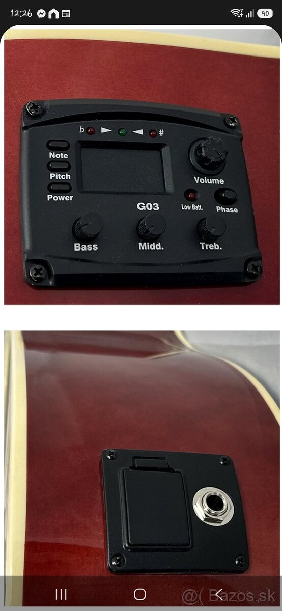 Elektro.ak. gitara Stagg SA20DCE - 4