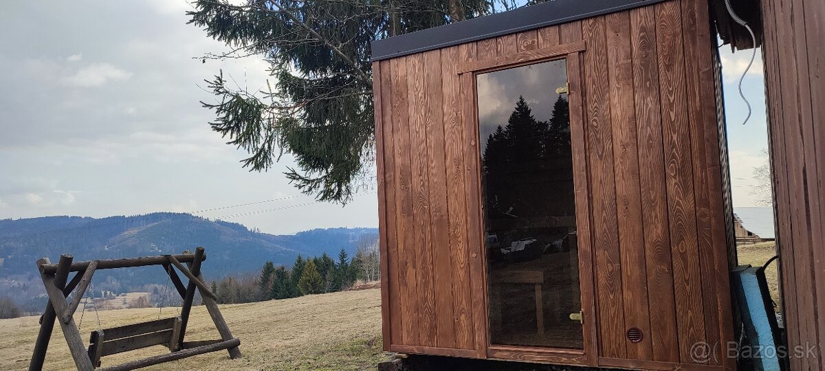 Sauna exterierová vonkajšia - 4