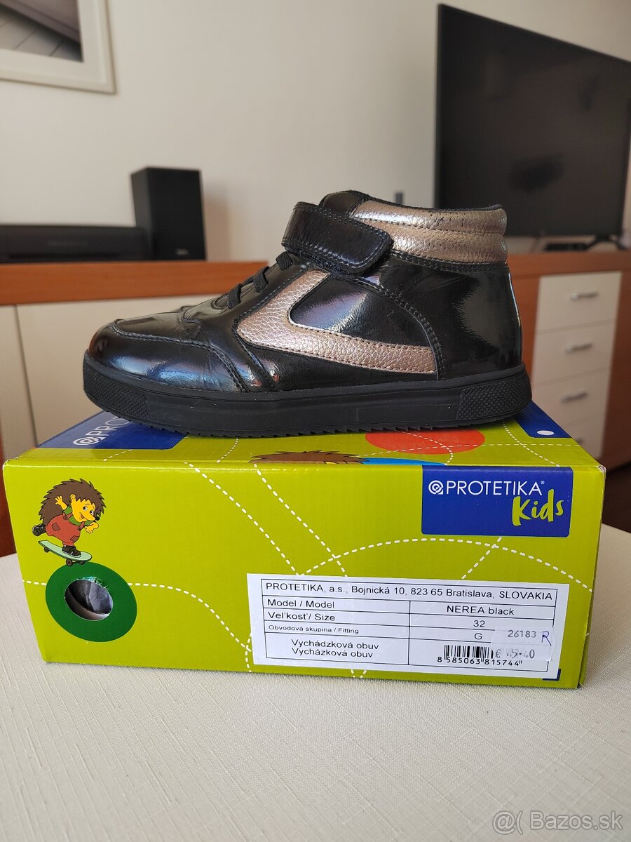 Topánky Protetika - NEREA BLACK v.32 - 4