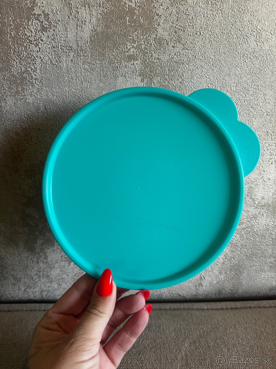 tupperware – 2× tyrkysová miska | úplne nové - 4