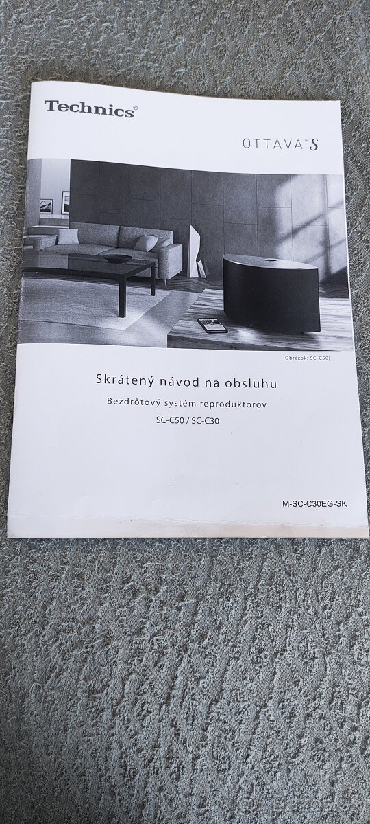 Bezdrôtový reproduktor Technics SC-C30 OTTAVA - 4