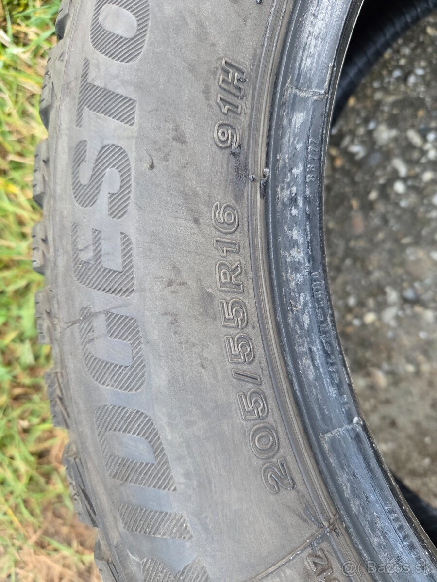Zimne pneumatiky Bridgestone 205/55 R16 - 4