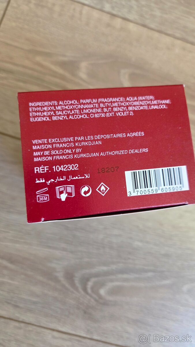 parfém Baccarat Rouge 540 - 4