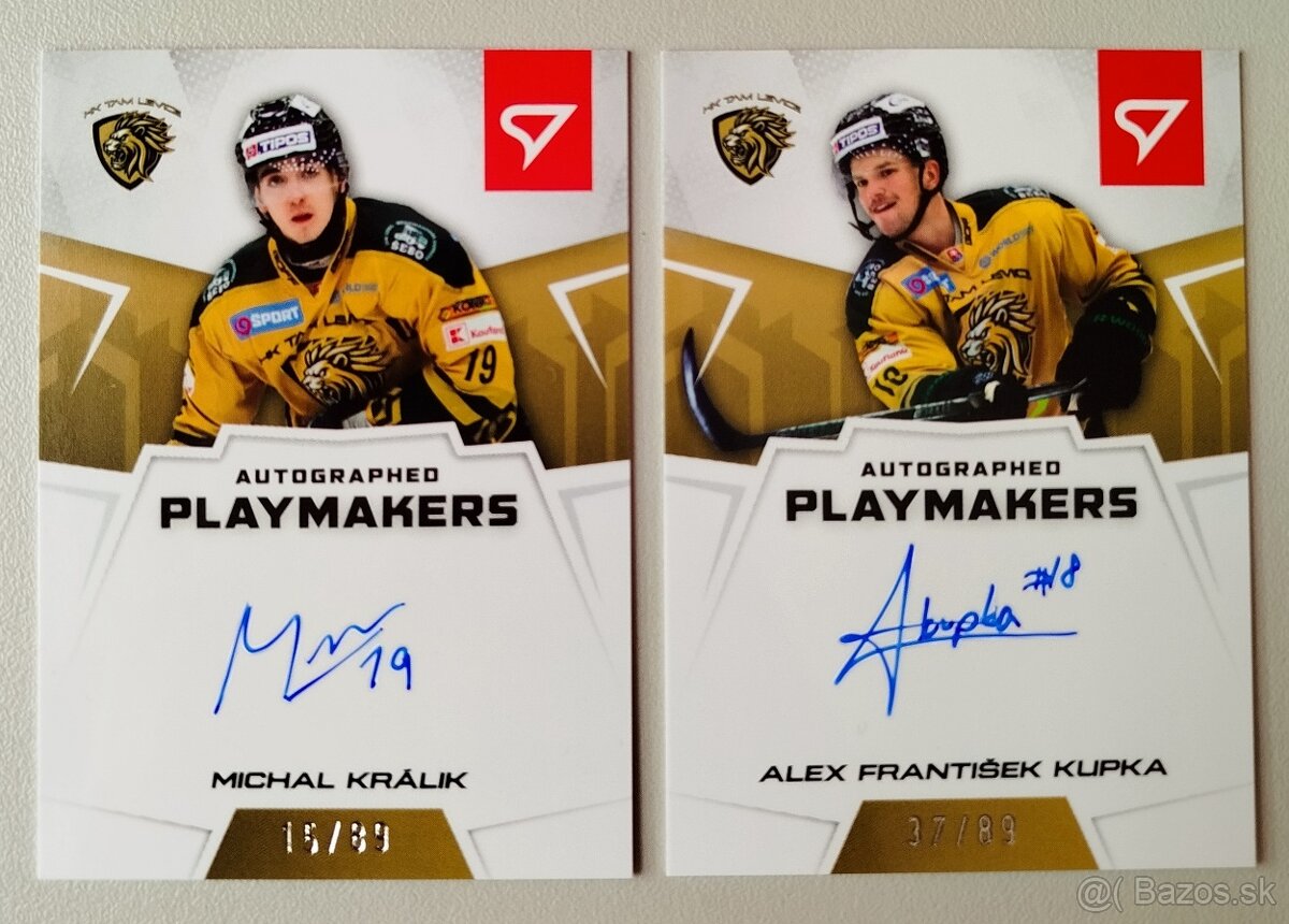 Hokejové kartičky SHL 2024/2025 - AUTOGRAPHED PLAYMAKERS /89 - 4