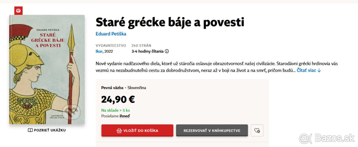Staré grécke báje a povesti - 4