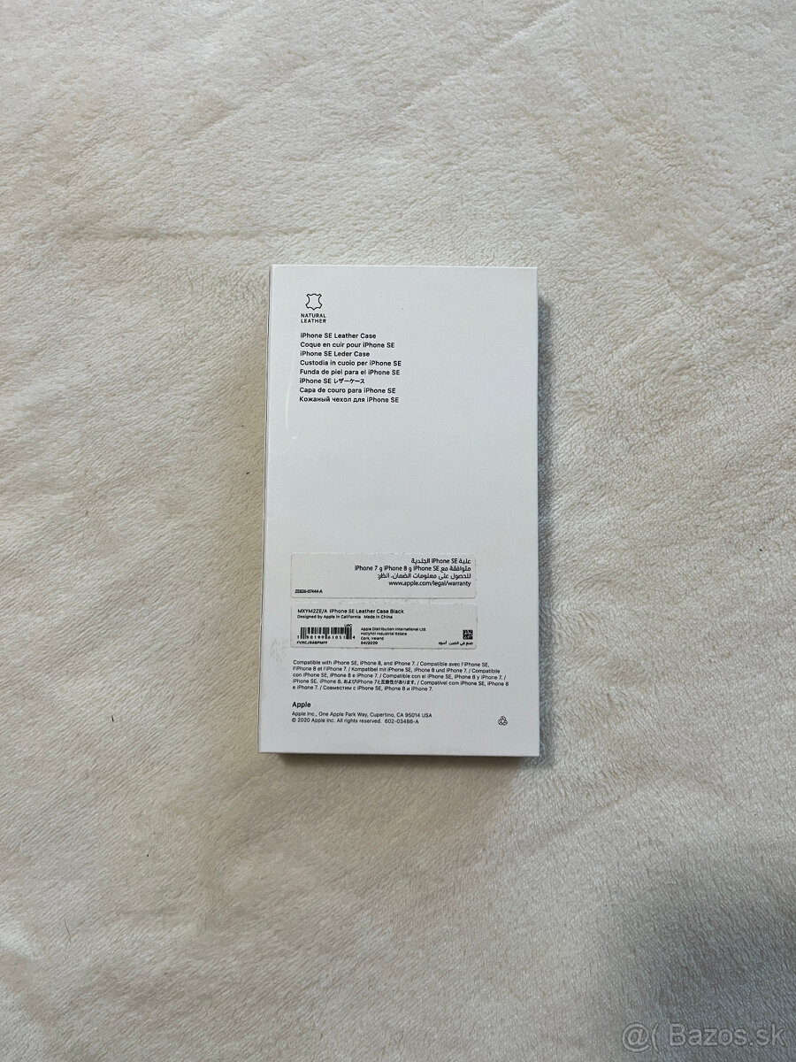 Originál kožené púzdro Apple iPhone 7/8/SE/2020 - 4