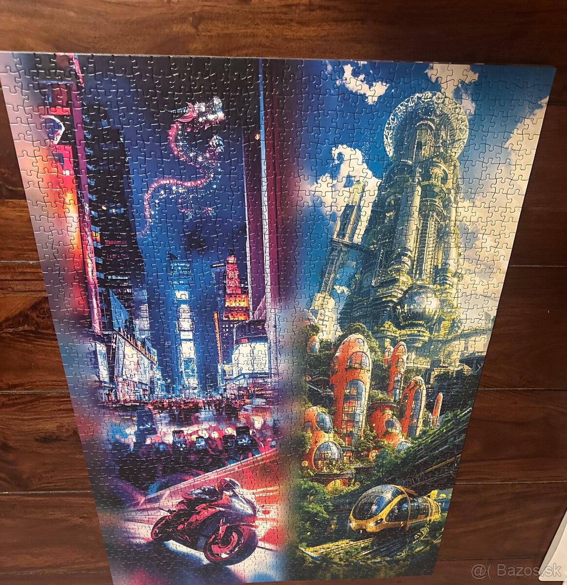 Predam puzzle trefl 21000ks poskladane - 4