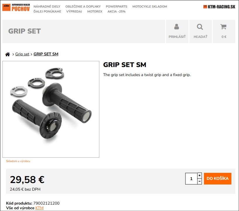 KTM Lock-on Gripy - 4