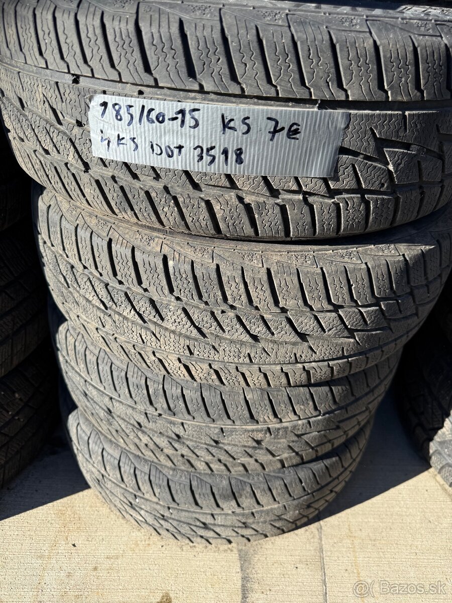 Jazdené zimné pneu 4ks - 4