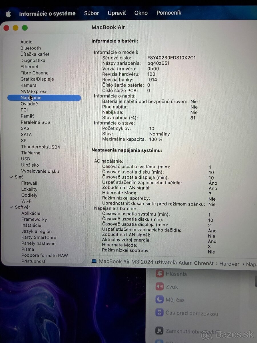 Apple MacBook air13” m3 2024 - 4