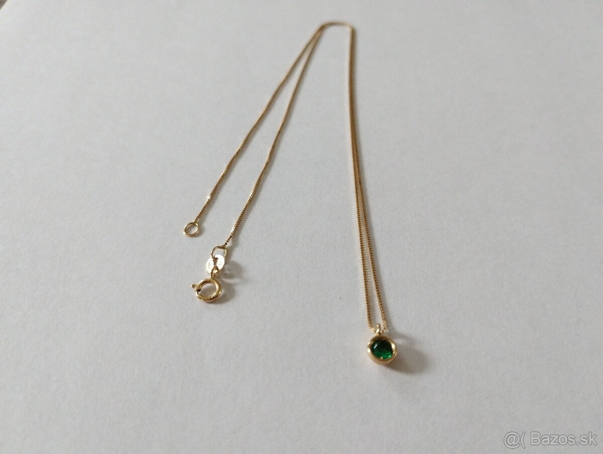 Zlatá retiazka s príveskom - 4