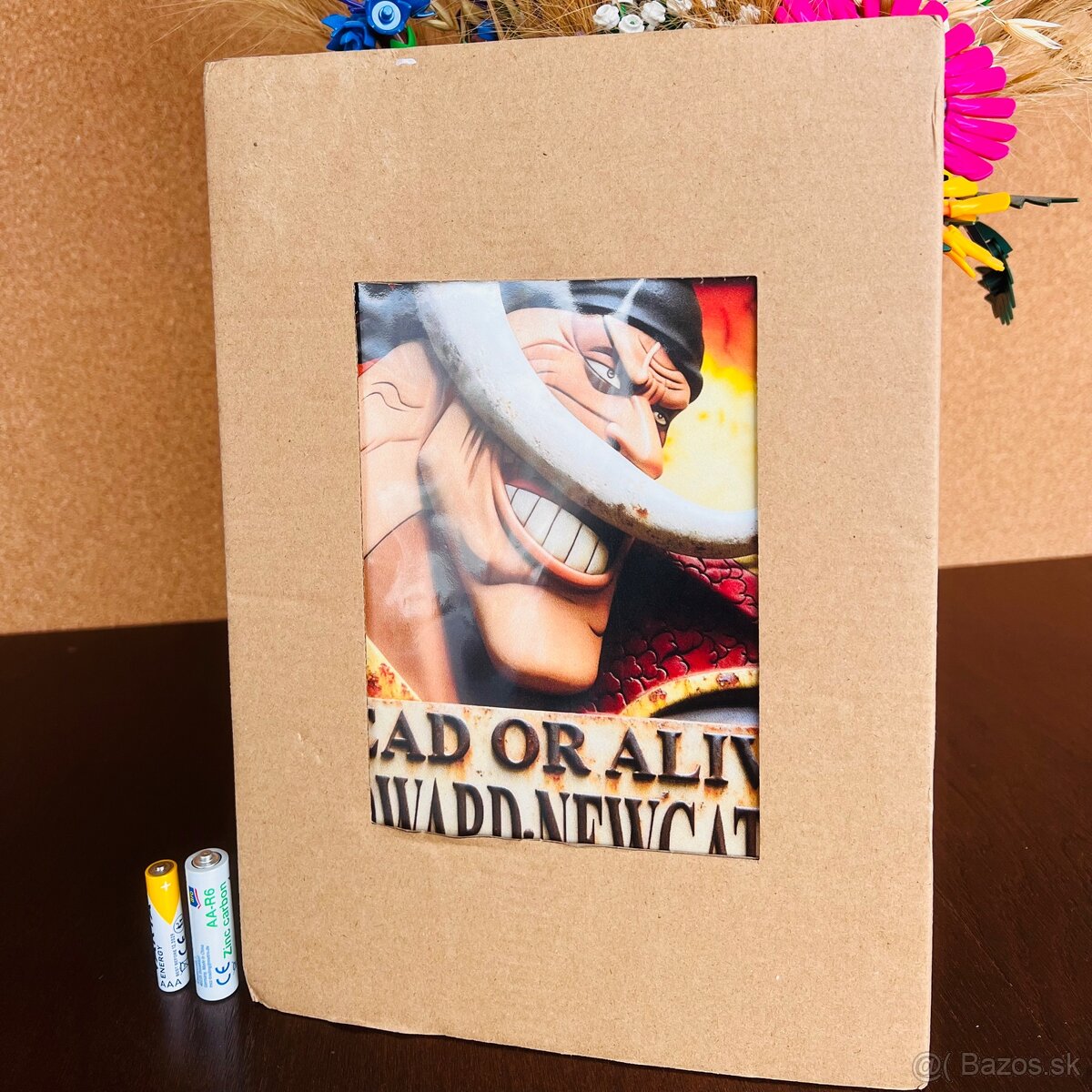 Edward Newgate white beard One Piece železná tabuľka - 4