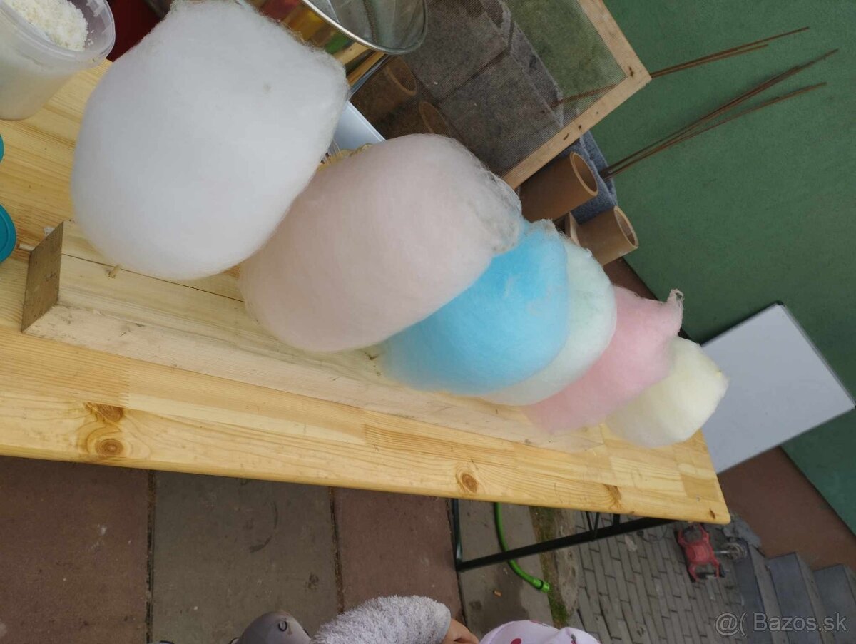 Stroj na cukrovu vatu , bublinky - 4