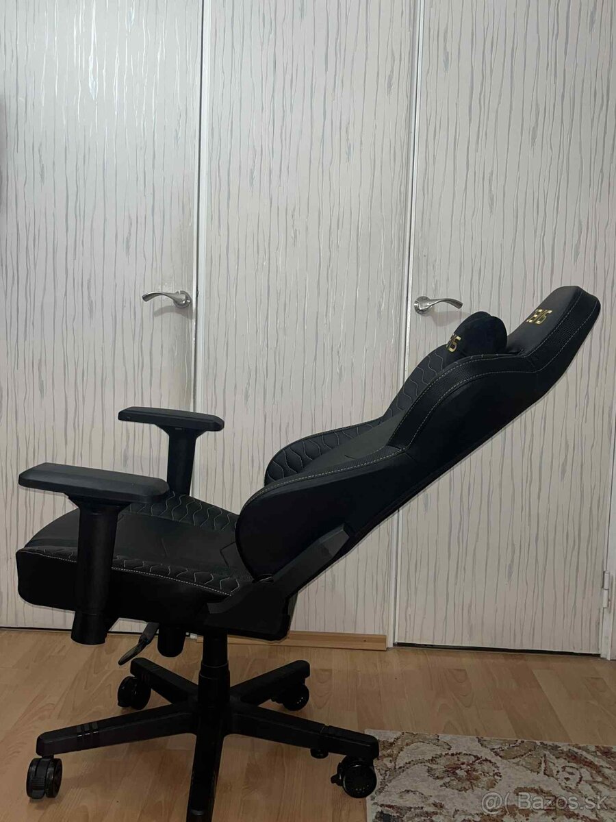 Herná stolička DEV1S BLACK - 4