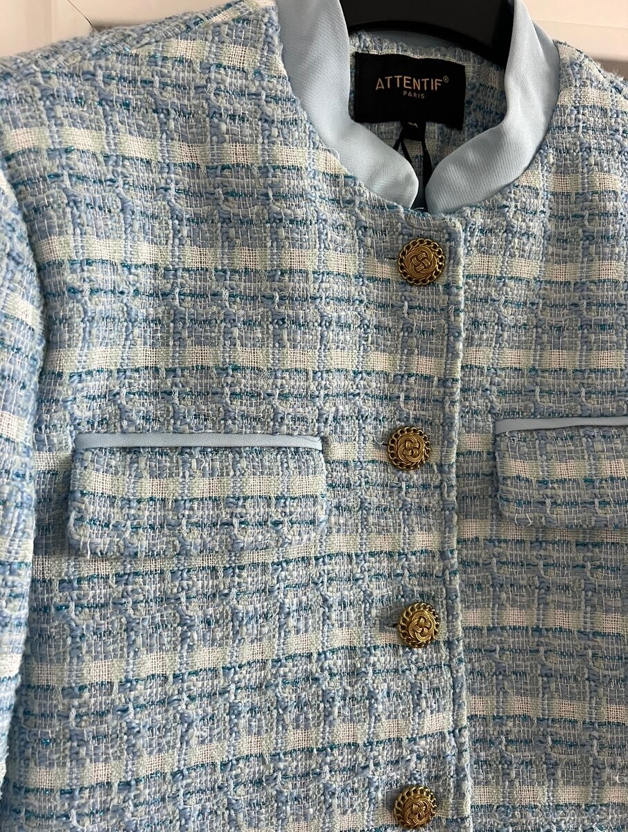 Krátke sako s textúrou - 4