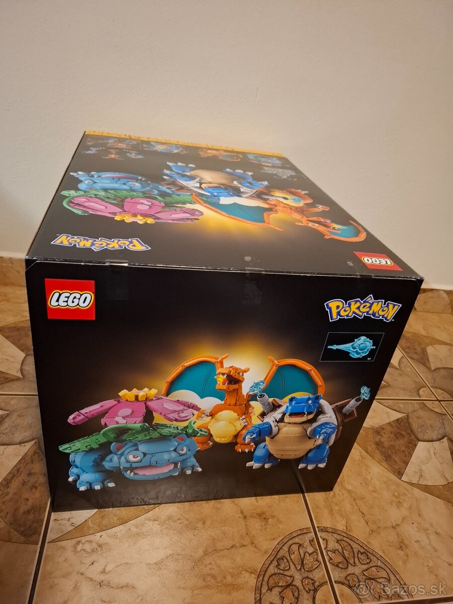 Predám lego Pokémon 72153 Venusaur, Charizard and Blastoise - 4