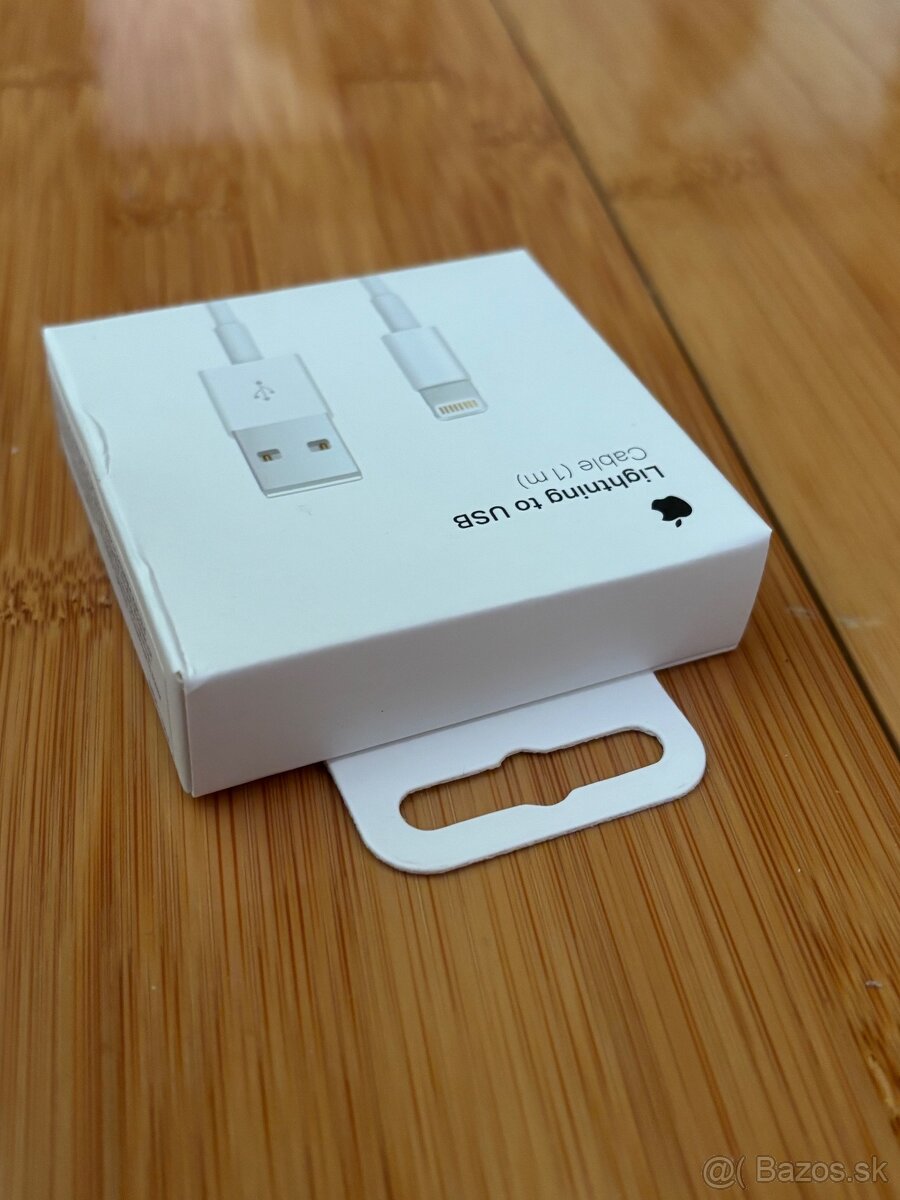 Predám APPLE IPHONE ORIGINAL kábel 1m - 4