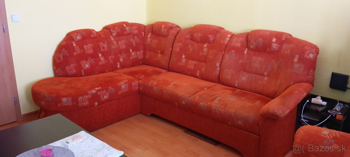 Rohová sedačka+kreslo - 4