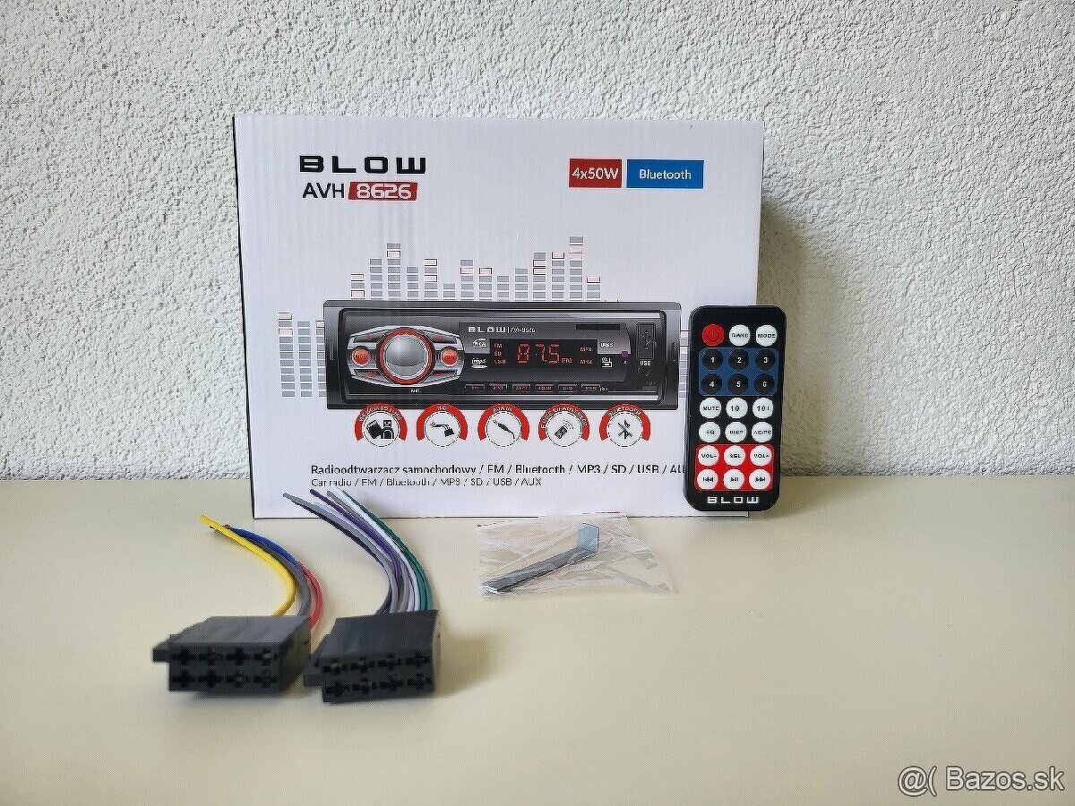Autorádio USB, SD, Bluetooth 8626 - 4