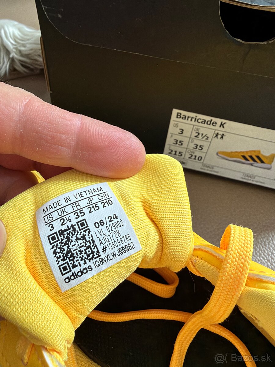 Adidas Barricade K veľ.35 - 4