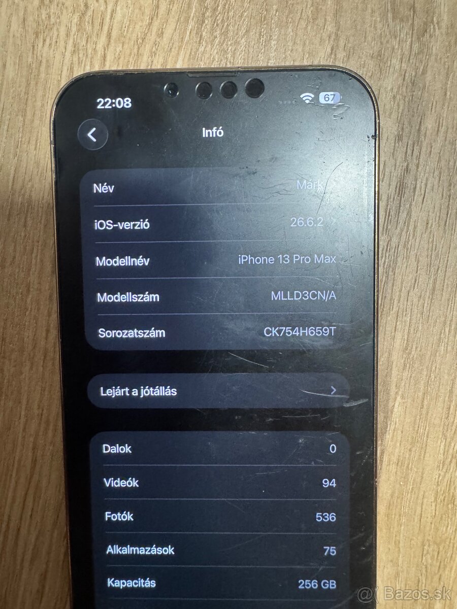 Iphone 13Pro Max 256gb Gold - 4