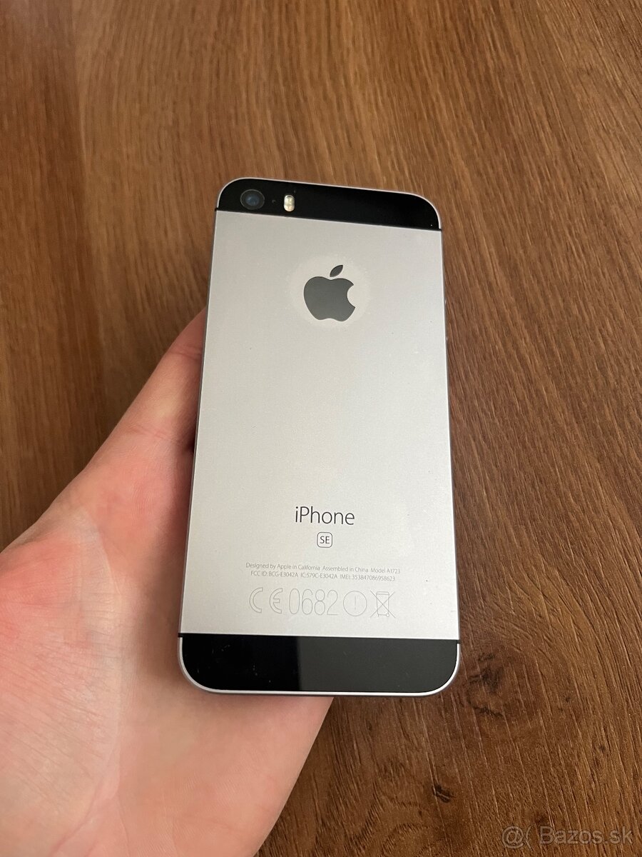 Iphone SE II.gener.2020, 128gb cierny/strieborny 80%bateria - 4