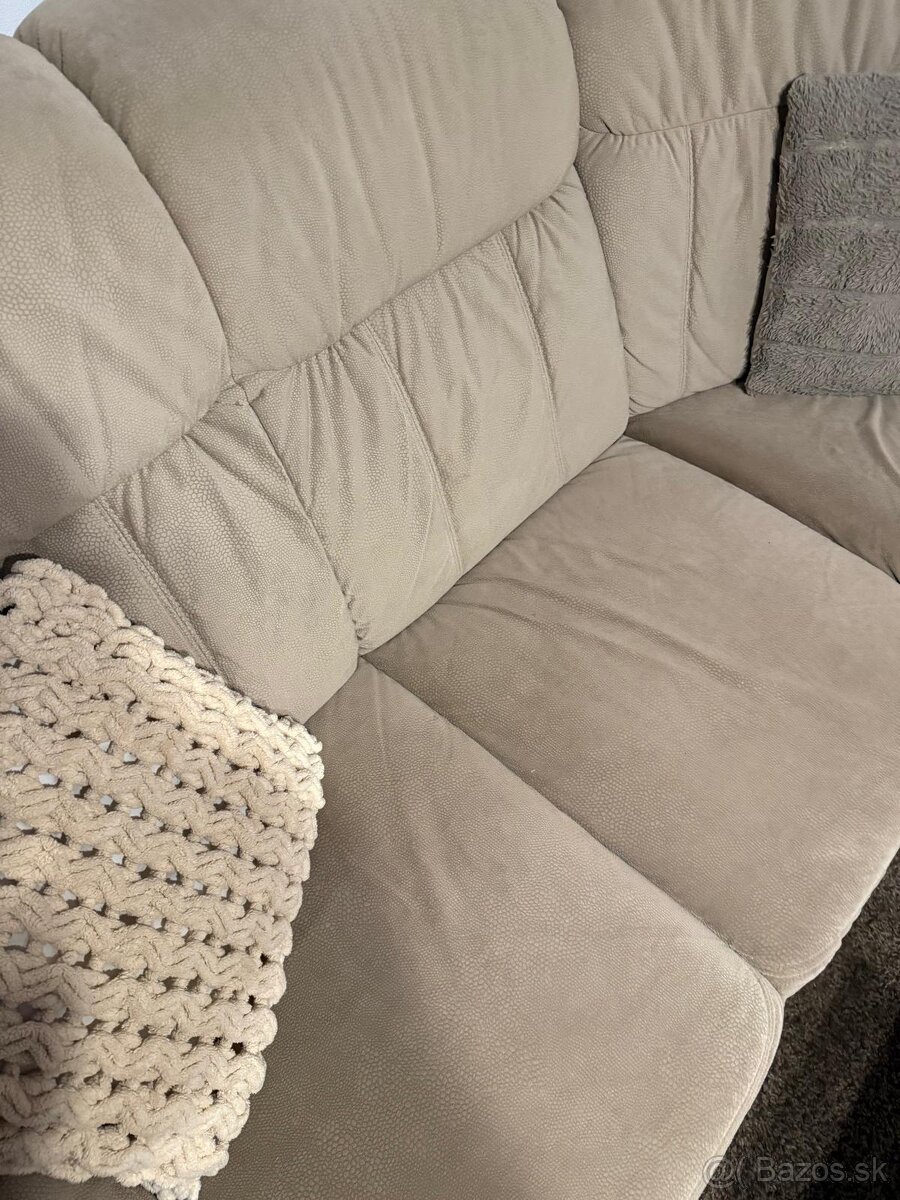 Čalúnený rohový gauč, rozťahovací - 4