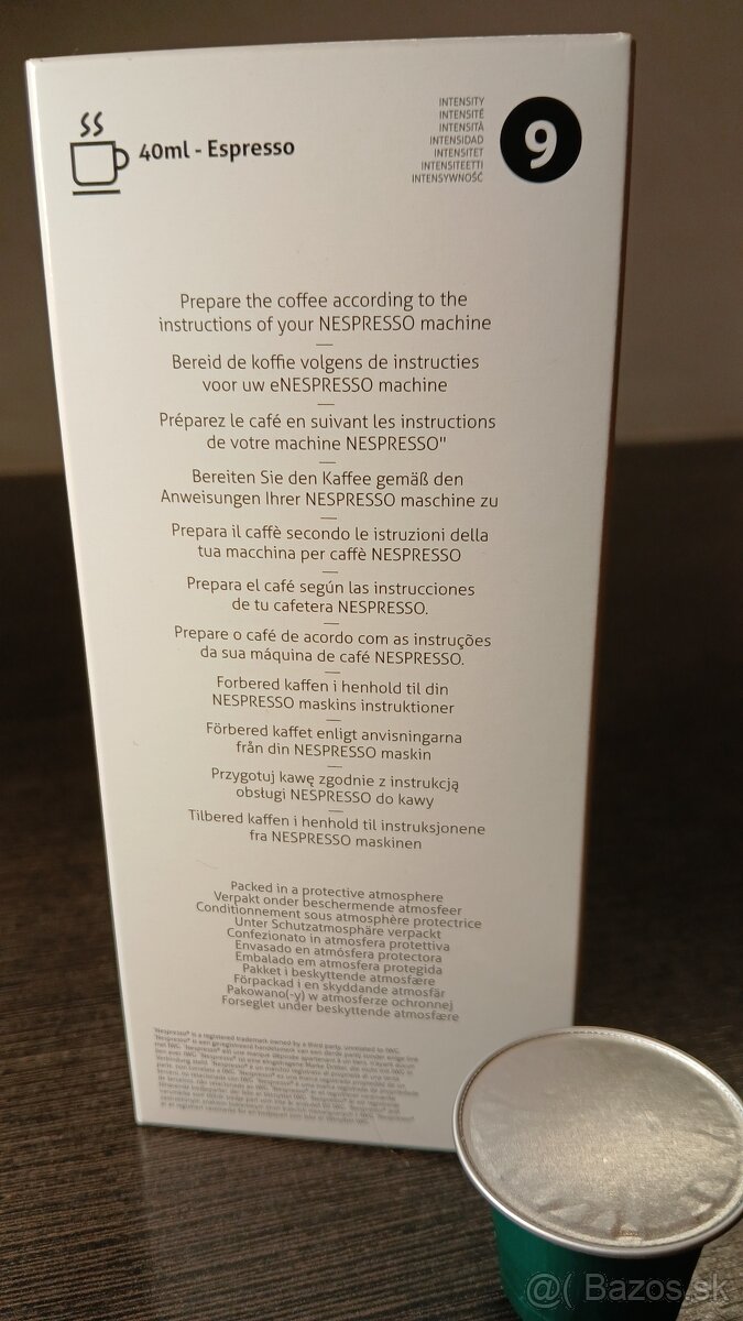 Káva espresso Kávové kapsle 2€/20 ks - 4