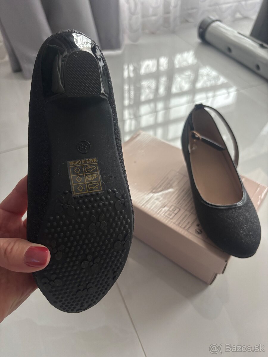 Dievčenské štýlové topánky veľkosť 33 - 4