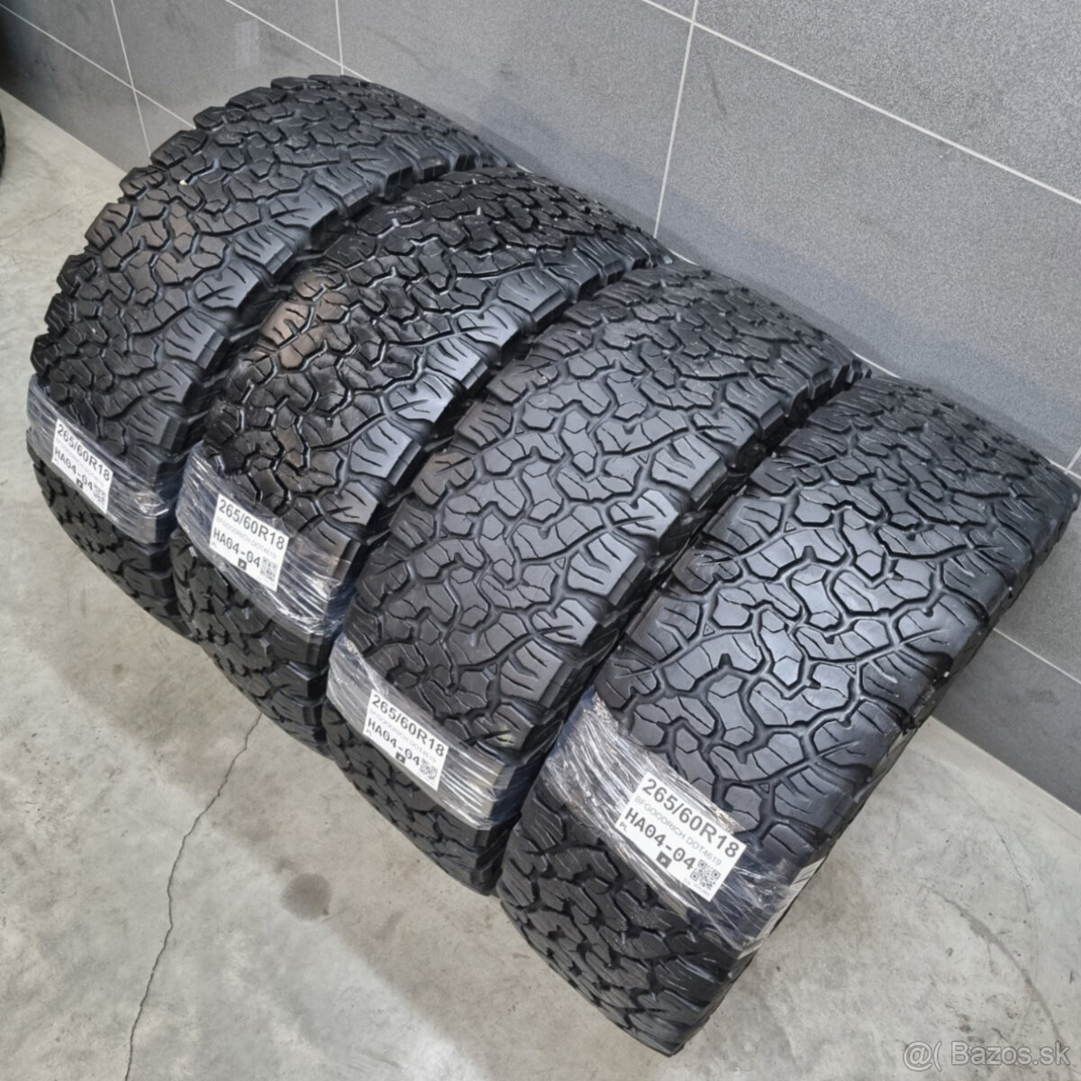 Letné pneumatiky 265/60 R18 BFGOODRICH - 4