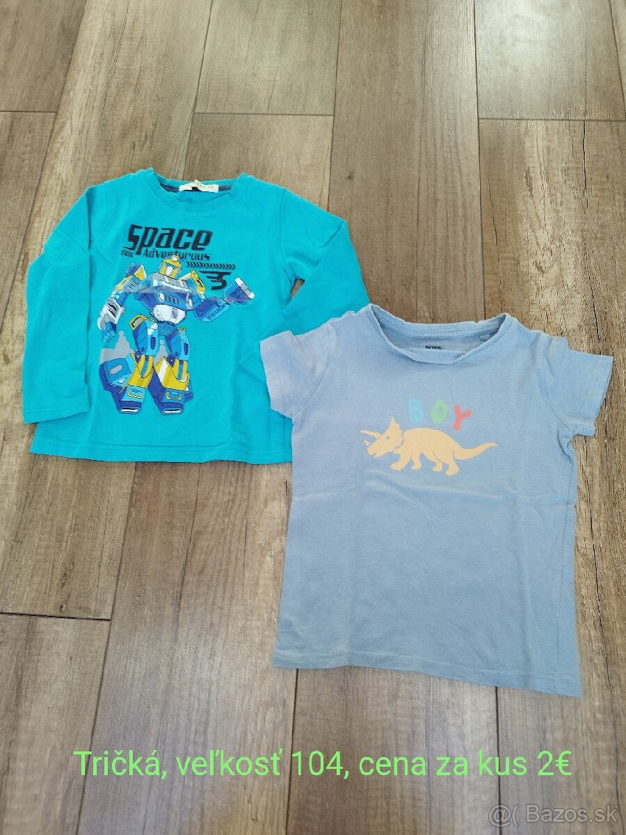 Chlapčenské oblečenie veľkosť 104 - 4