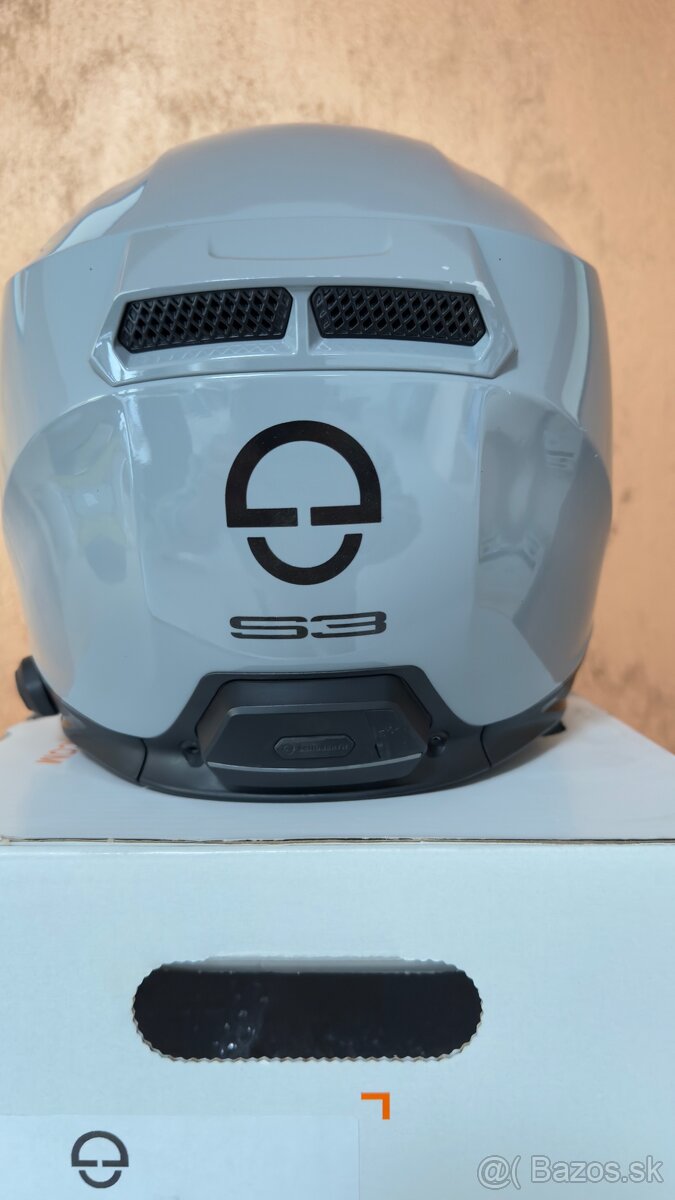 Prilba SCHUBERTH S3 Grey + Interkom SC2 (veľkosť S) - 4