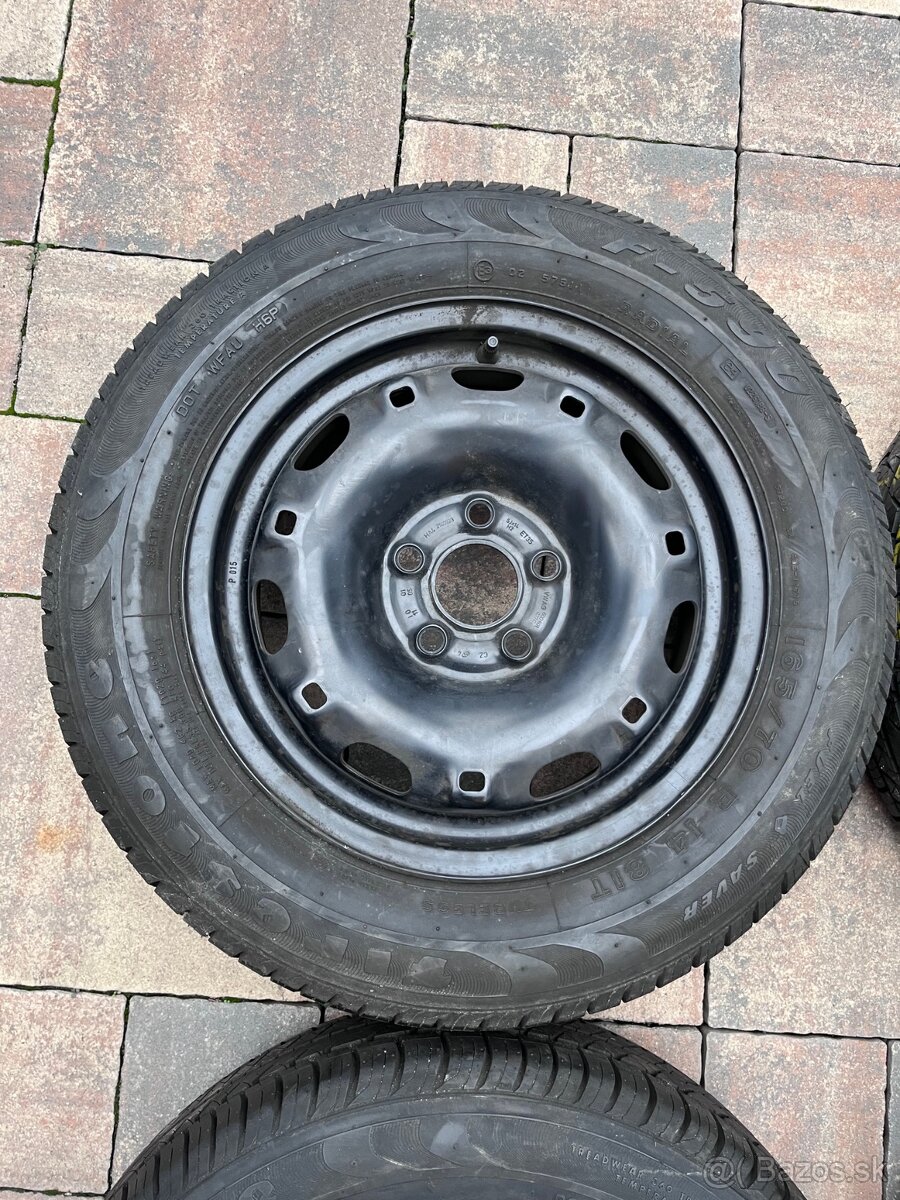 Orig. plechové disky Škoda R14, 5x100 - 4
