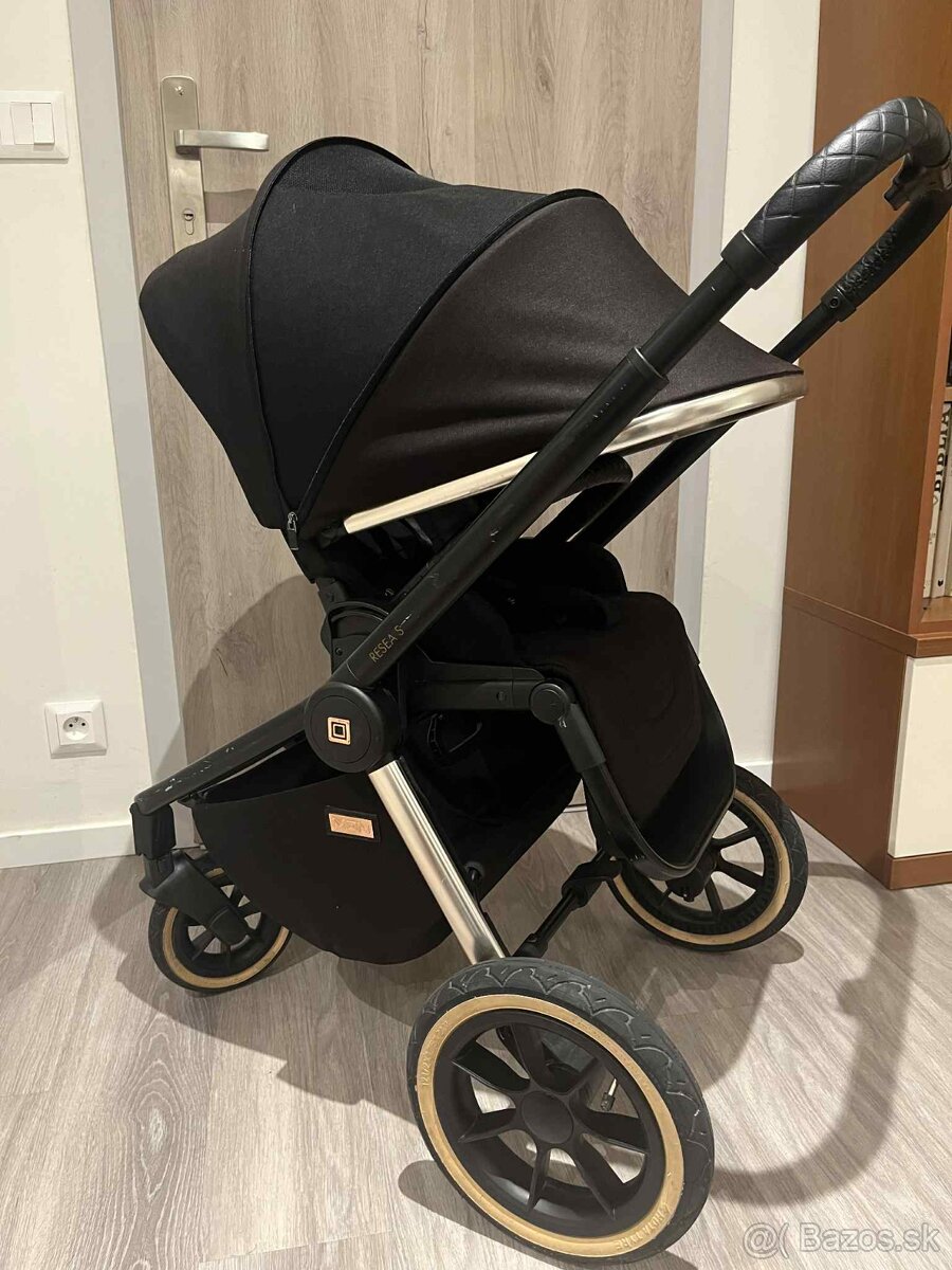 Moon kombinovaný kočík RESEA S EDITION Rose Gold - 4