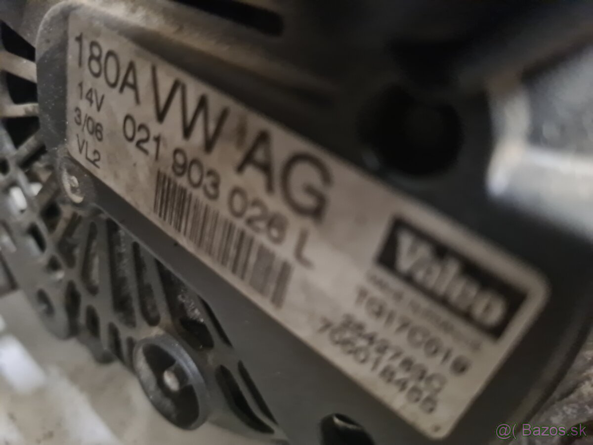 Alternátor 2.0 tdi, 103 kW, BMP, BMM - 4