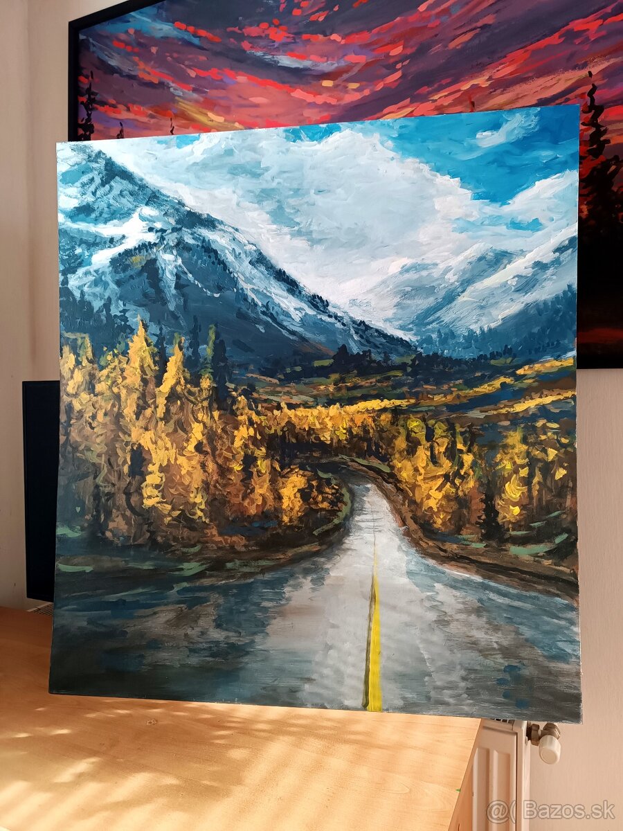 Akrylové obrazy 100x90 - 4