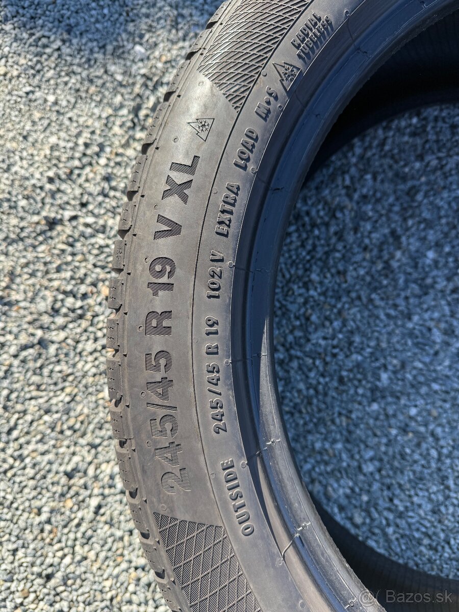 continental wintercontact ts850p 245/45 r19 - 4