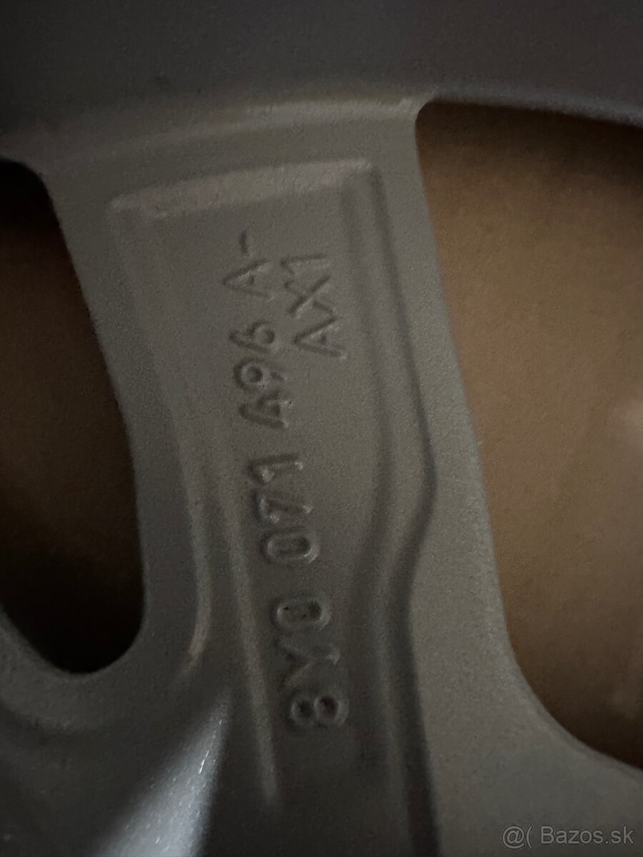 5x112 R16 6,5J ET43 originál Audi - 4