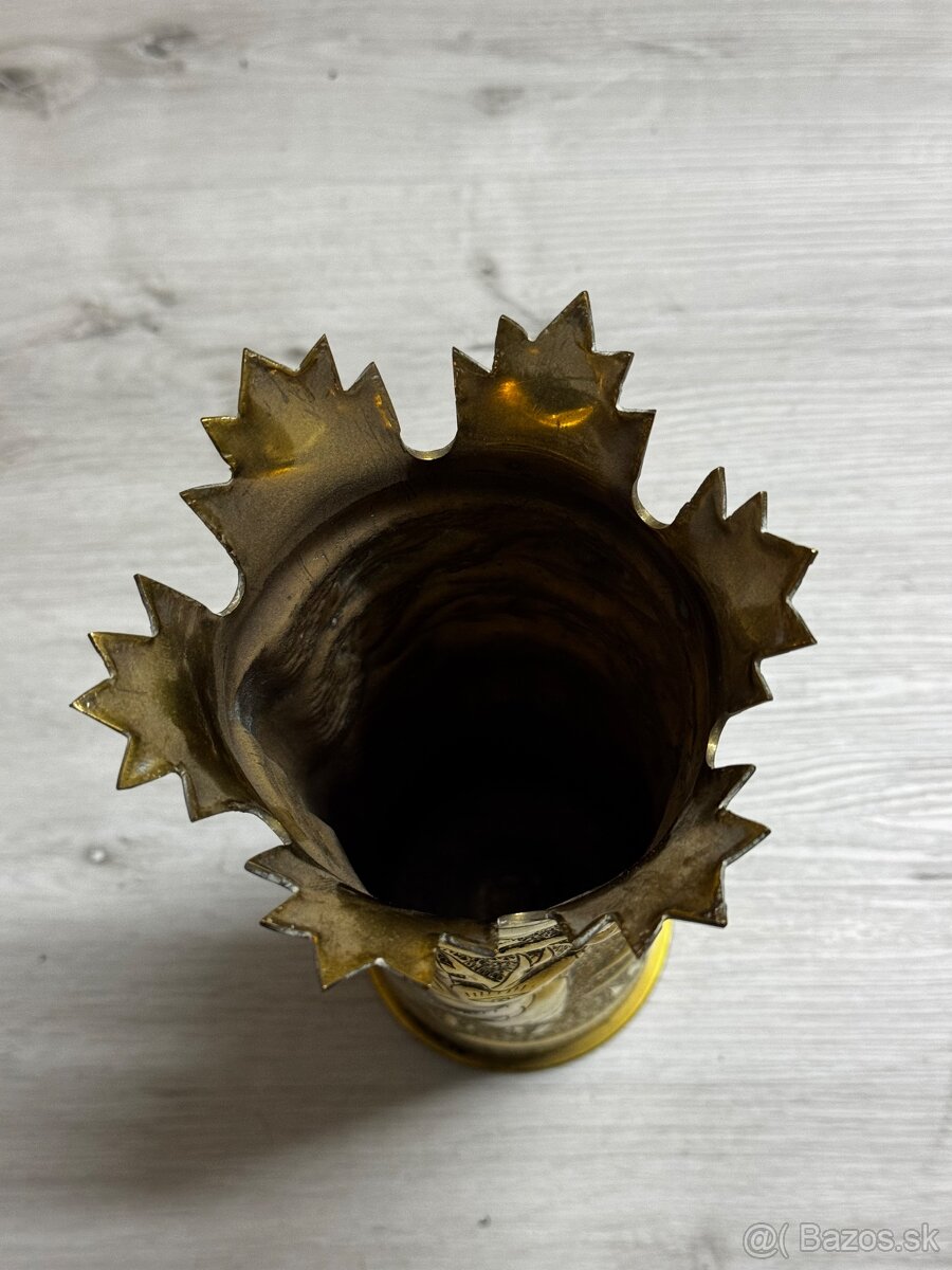 Dekoračná váza z nábojnice - 4