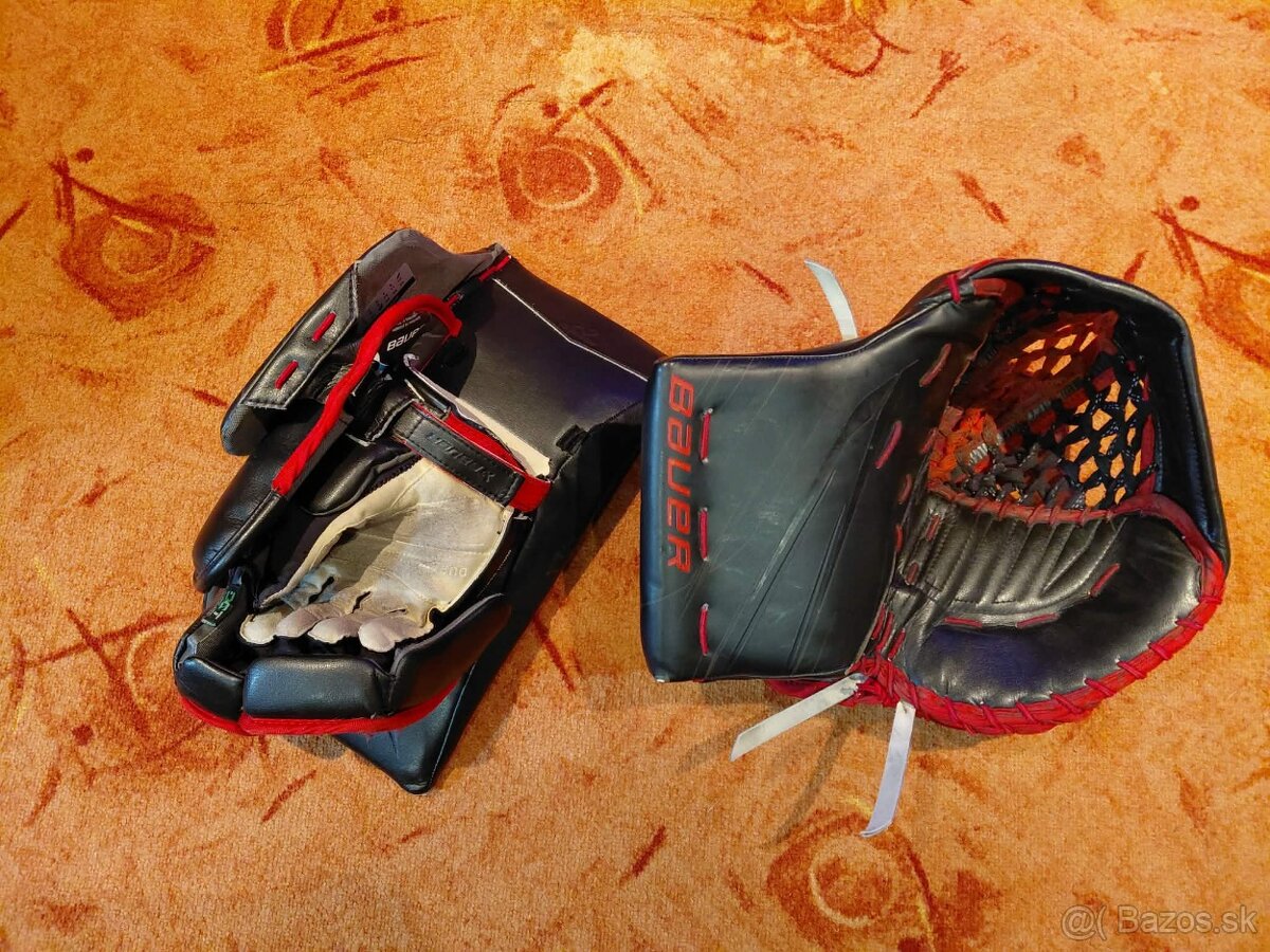 Brankárske rukavice Bauer Vap. Hyp. 2., lapačka a vyrážačka - 4