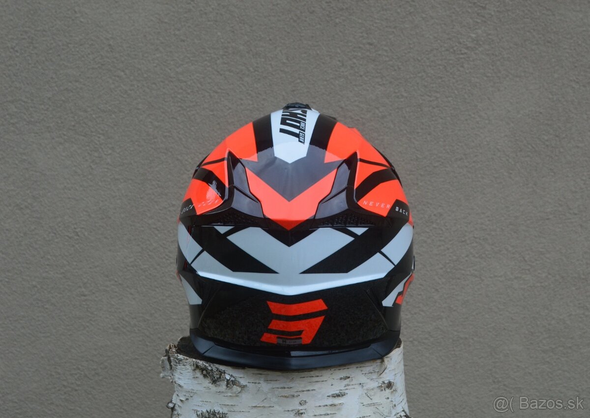 SHOT prilba oranžová neon - 4