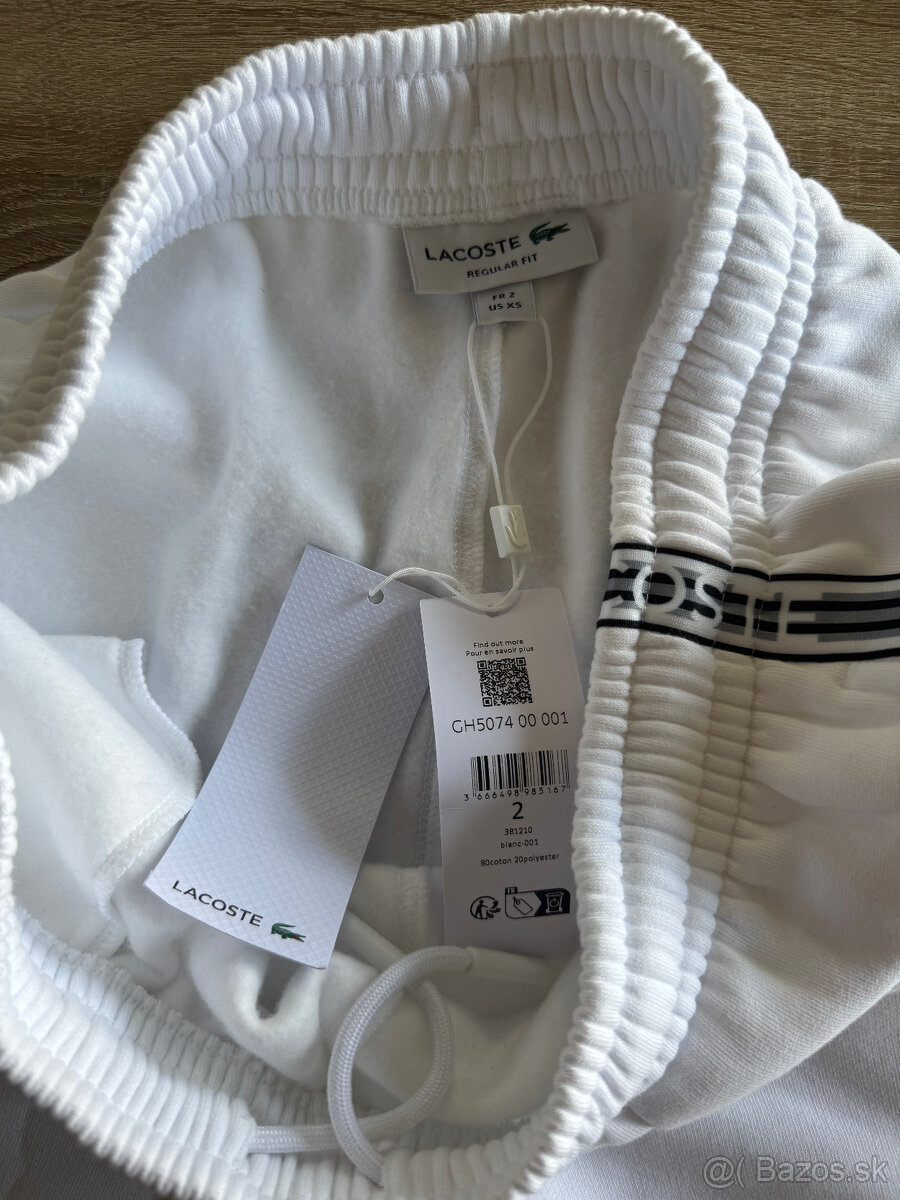 Nové pánske šortky Lacoste GH5074 Xs - 4