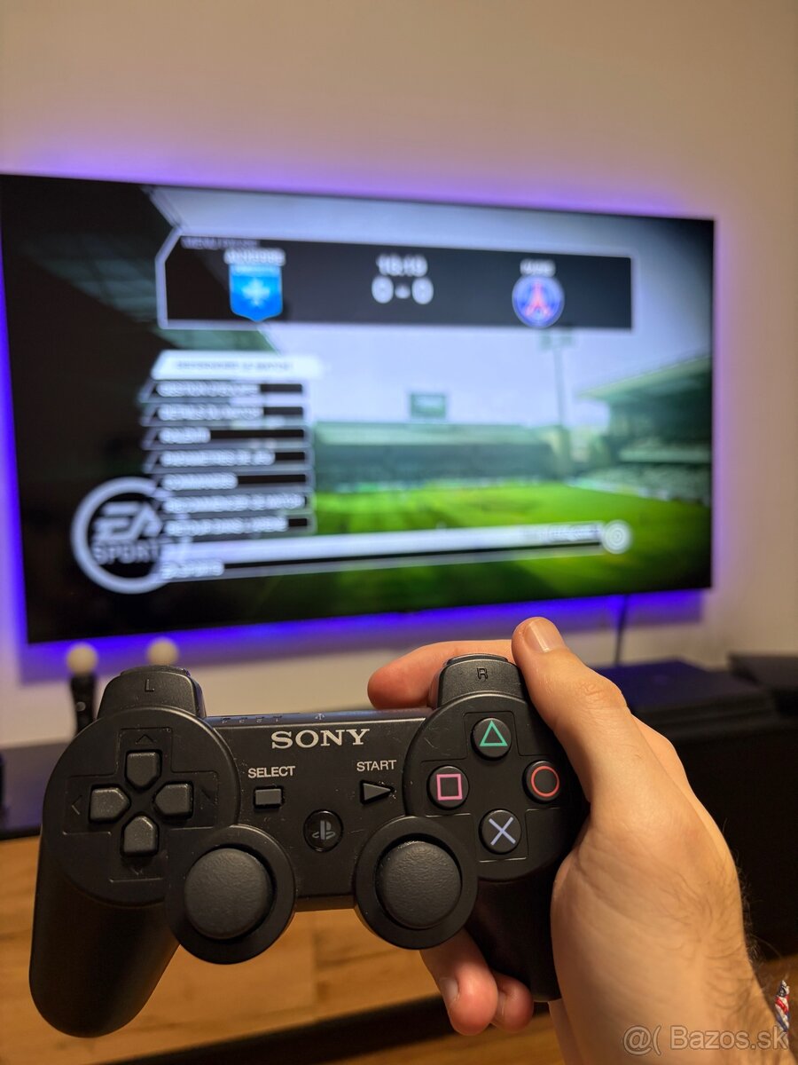 Playstation 3 slim 160gb top stav + hry - 4