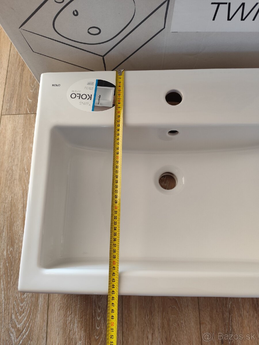 Umývadlo Kolo Twins 60x46 cm - 4