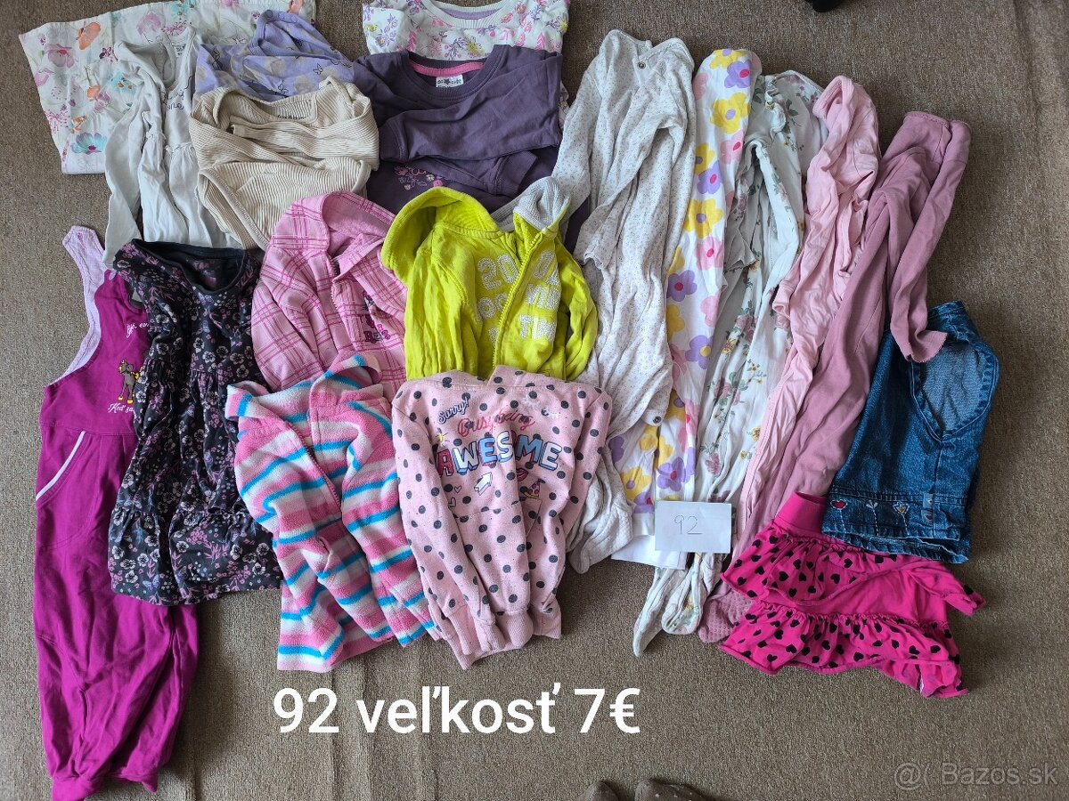 Dievčenské oblečenie 56-98 - 4