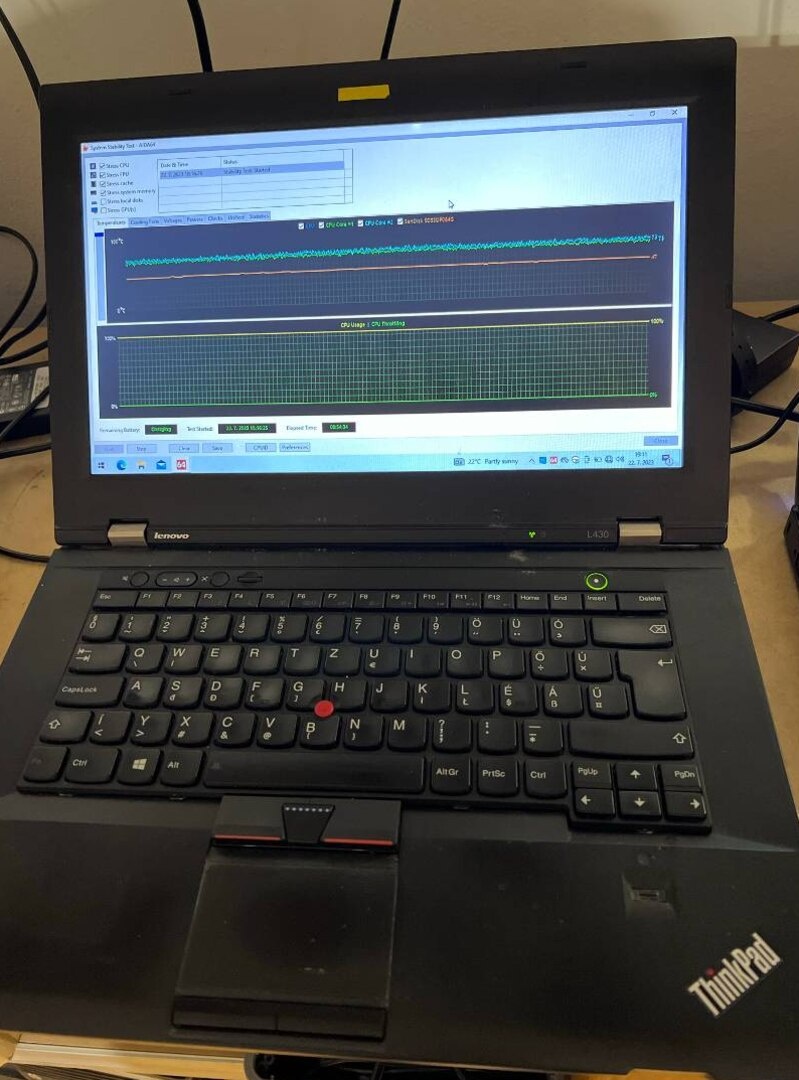 Predám funkčnú použitú matičnú dosku do notebooku L430. - 4