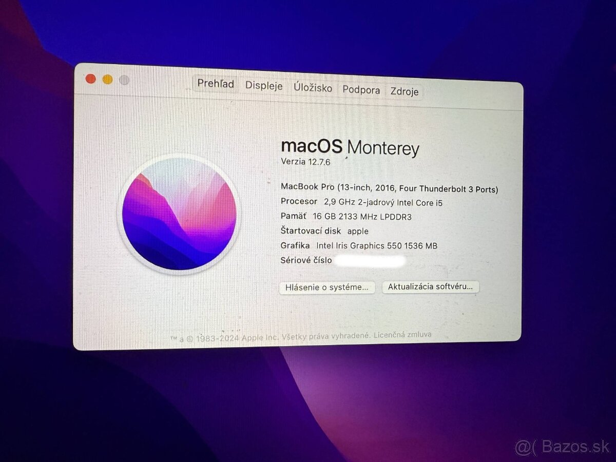 Predam starsi macbook pro, 2016 - 4